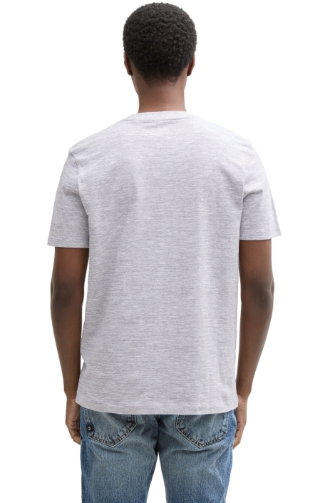 Tom Tailor melange structured t-shirt